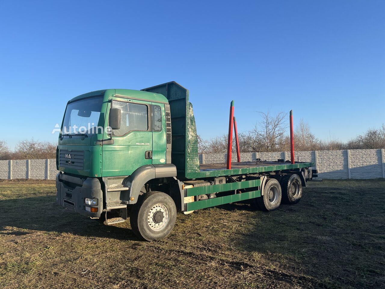 MAN TGA 26.410 6x6 chassis truck