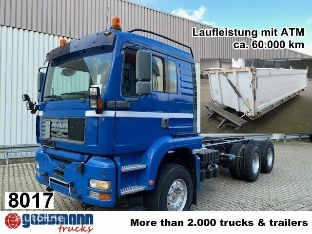 MAN TGA 26.480 6x4 FDLK, Winterdienstausstattung lastebil chassis