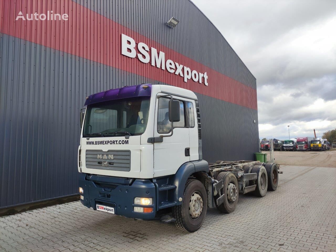 camion châssis MAN TGA 32.360