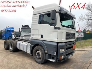 грузовик шасси MAN TGA 33.480 6x4 MANUAL GEARBOX ZF - RETARDER - 13T AXLES - EURO 4