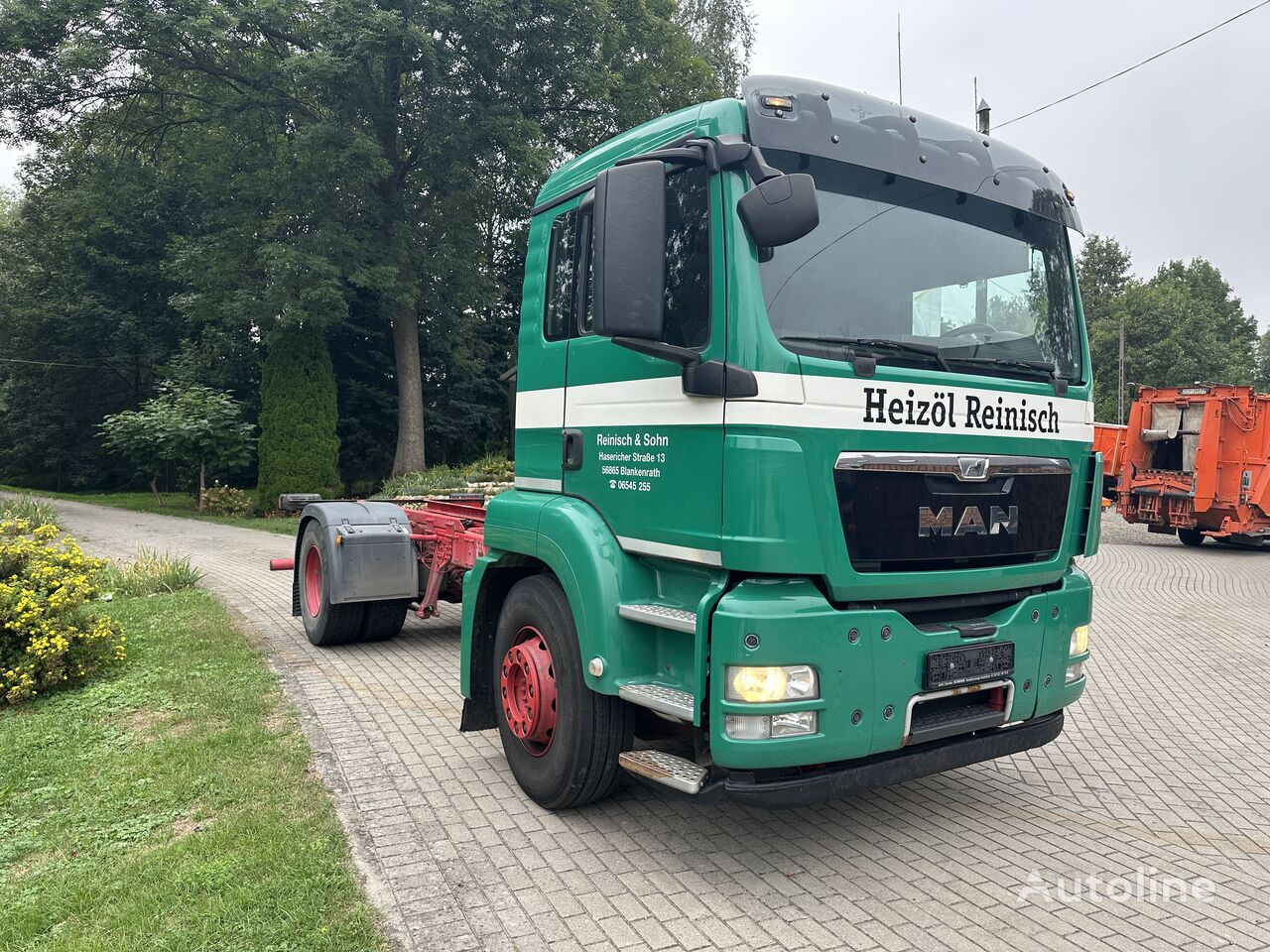 MAN TGS 18.480 chassis truck