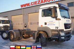 شاسيه شاحنة MAN TGS 26.360 / 550 cm chassis / steered axle / Euro 5