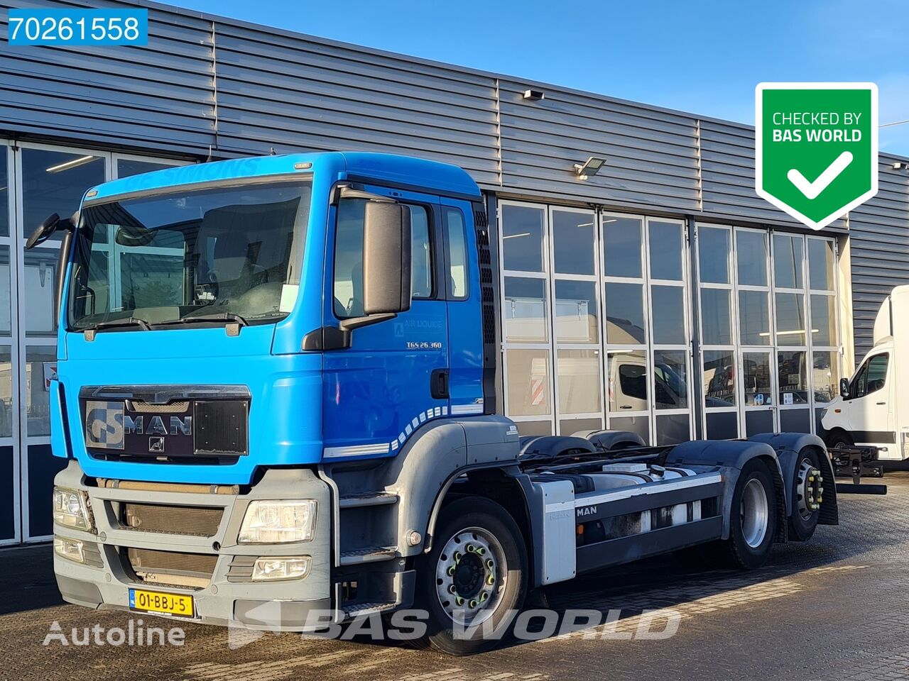 MAN TGS 26.360 6X2 NL-Truck ADR Lift+Lenkachse Euro 5 chassis vrachtwagen