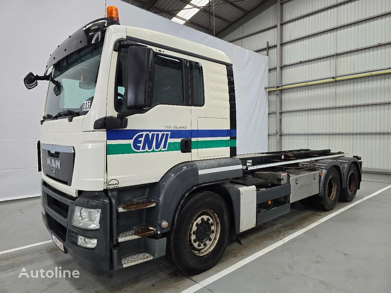 MAN TGS 26.440 6x4 / EURO 5 / AIRCO teherautó alváz