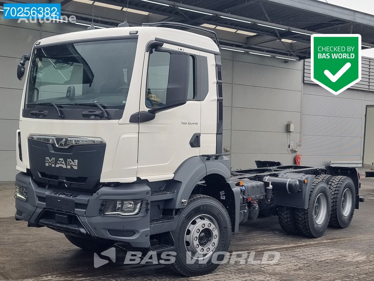 novi MAN TGS 33.440 6X4 NEW chassis Big-Axle Automatic Steelsuspension Eu kamion šasija