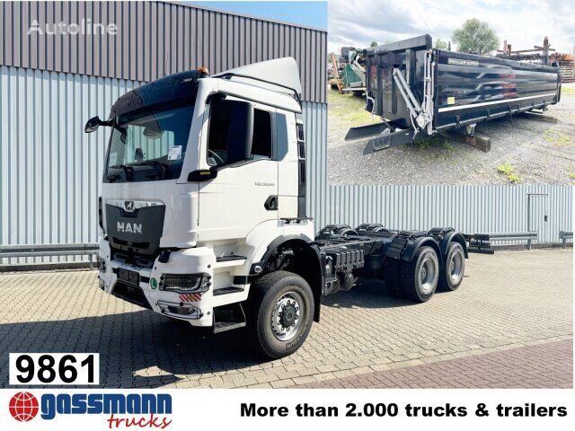 MAN TGS 33.510 6x6 BL CH, PriTarder chassis truck