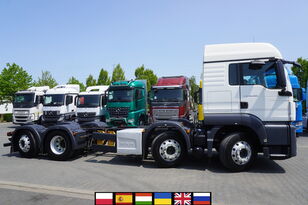 MAN TGS 35.420 8×2 / Chassis 6.4 m / 3 steered axles kravas automašīna šasija