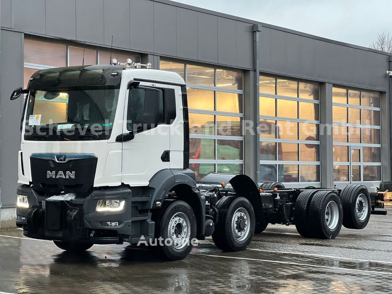 new MAN TGS 35.520 chassis truck