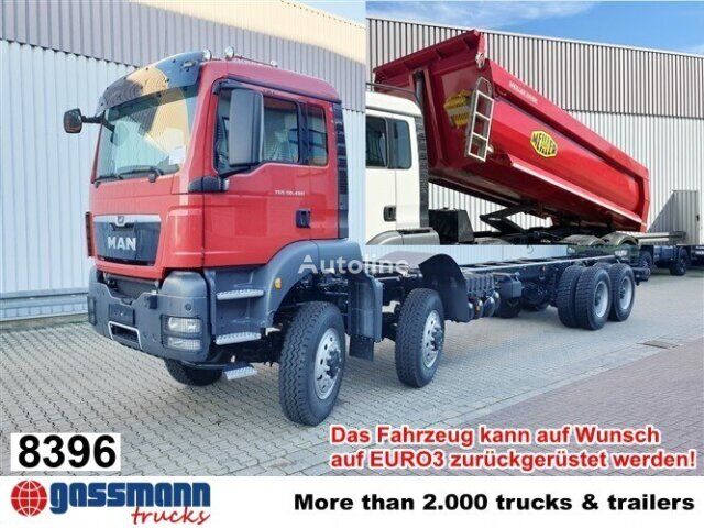 uudet MAN TGS 41.480 8X6 BB alusta kuorma-auto