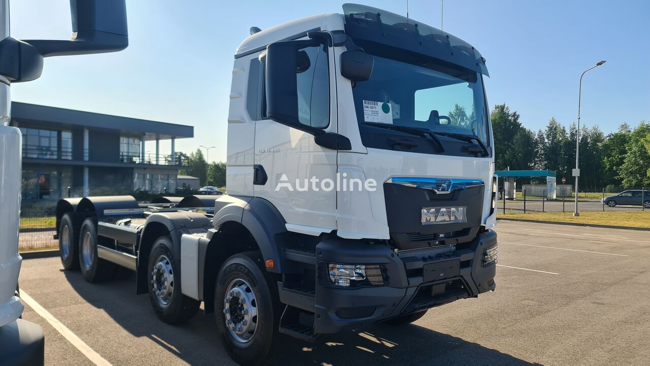 új MAN TGS 41.480 8x4 BB CH teherautó alváz