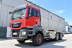 MAN TGS33.500 6x6 Allrad Pritarder Kranvorbereitung chassis truck