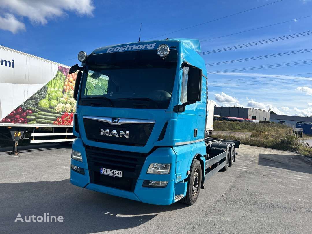 MAN TGX chassis truck