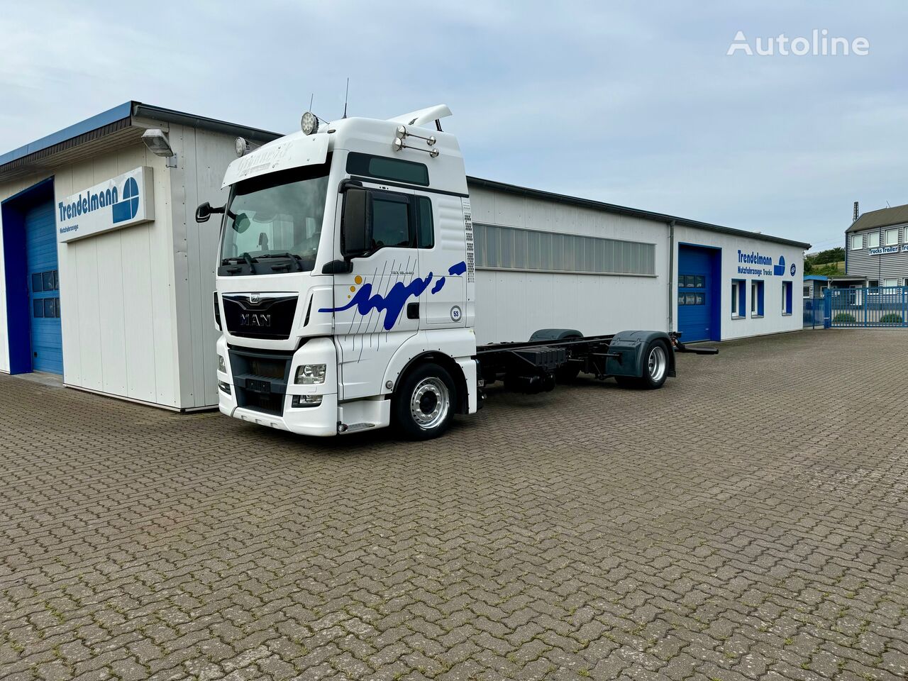 MAN TGX 18.440 4 chassis truck