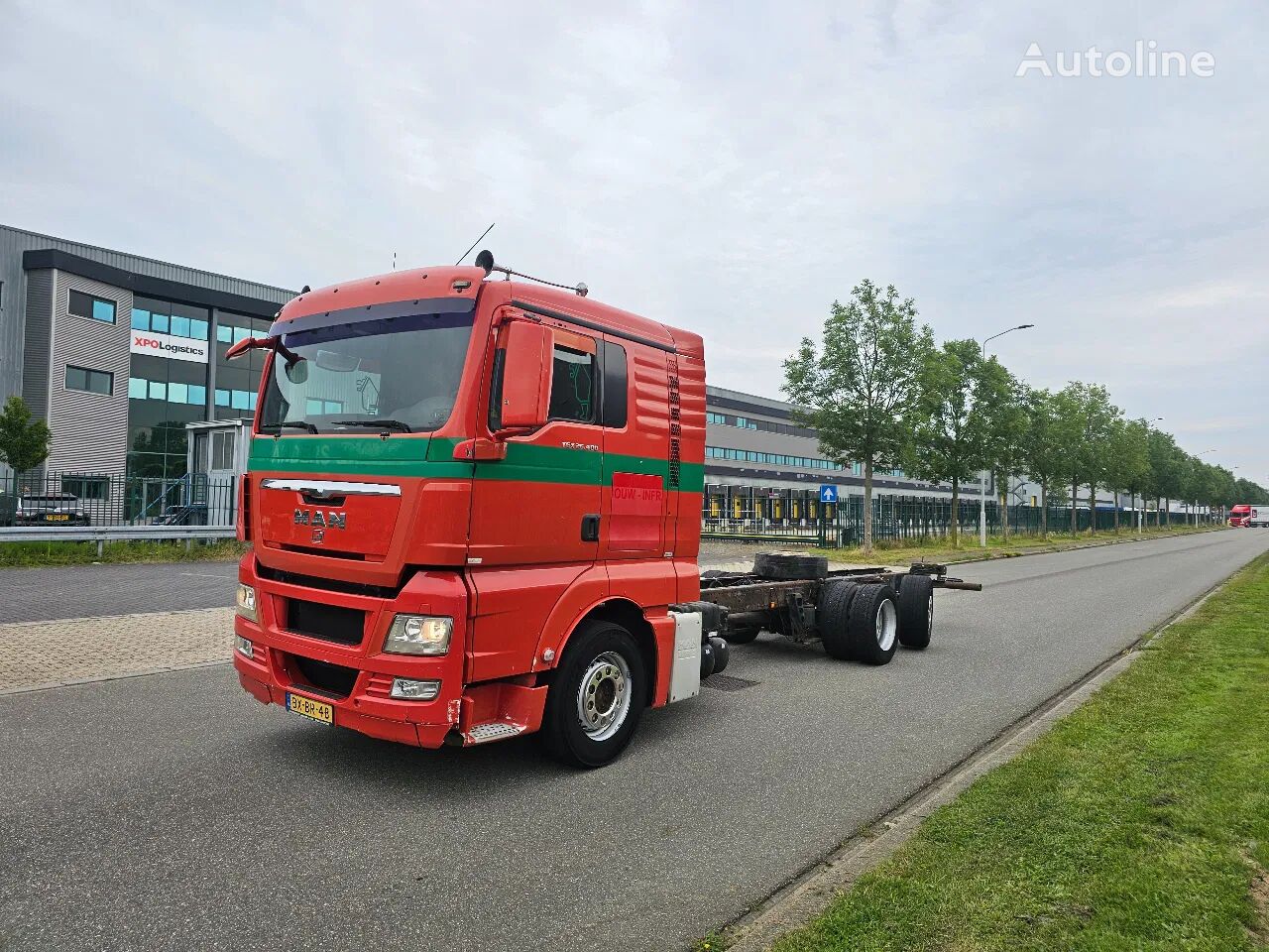 camion châssis MAN TGX 26.400