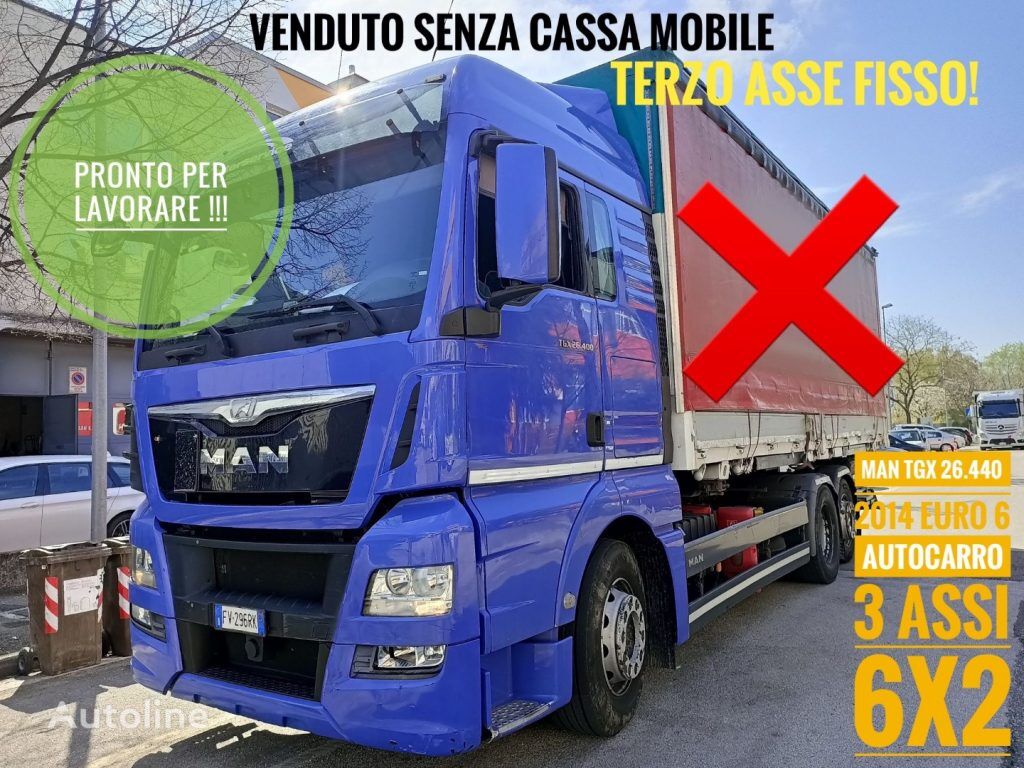 xe tải chassis MAN TGX 26.440