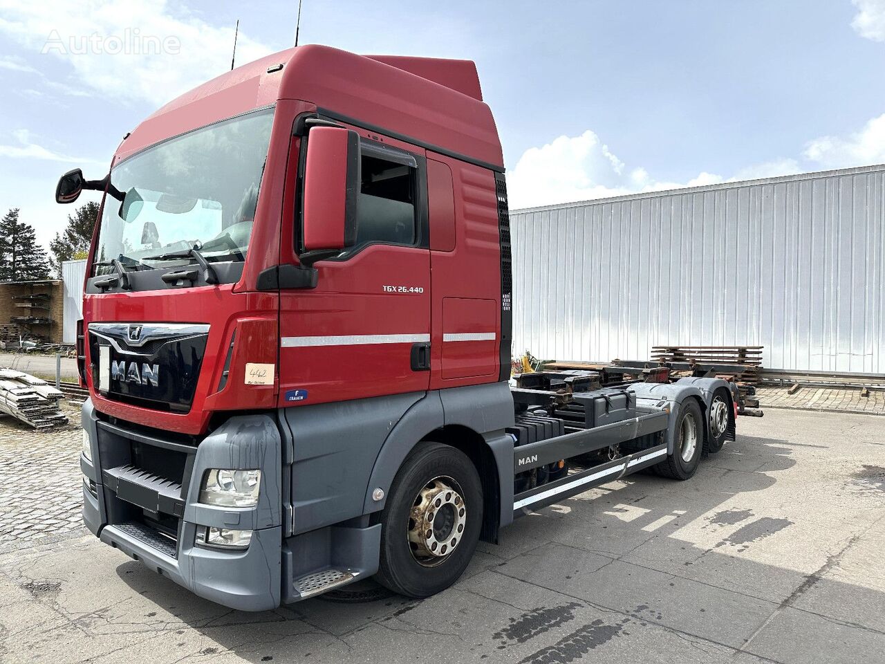 MAN TGX 26.440LL   chassis truck