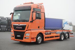 camion châssis MAN TGX / 26.460 / ACC / E 6 / XXL / BDF / 7.15 , 7,45 M / OŚ SKRĘTN