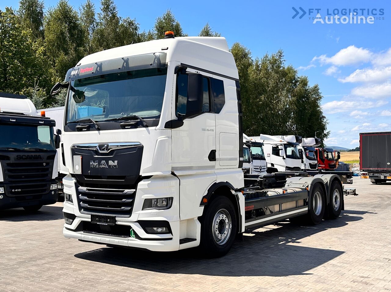 MAN TGX 26.470  chassis truck