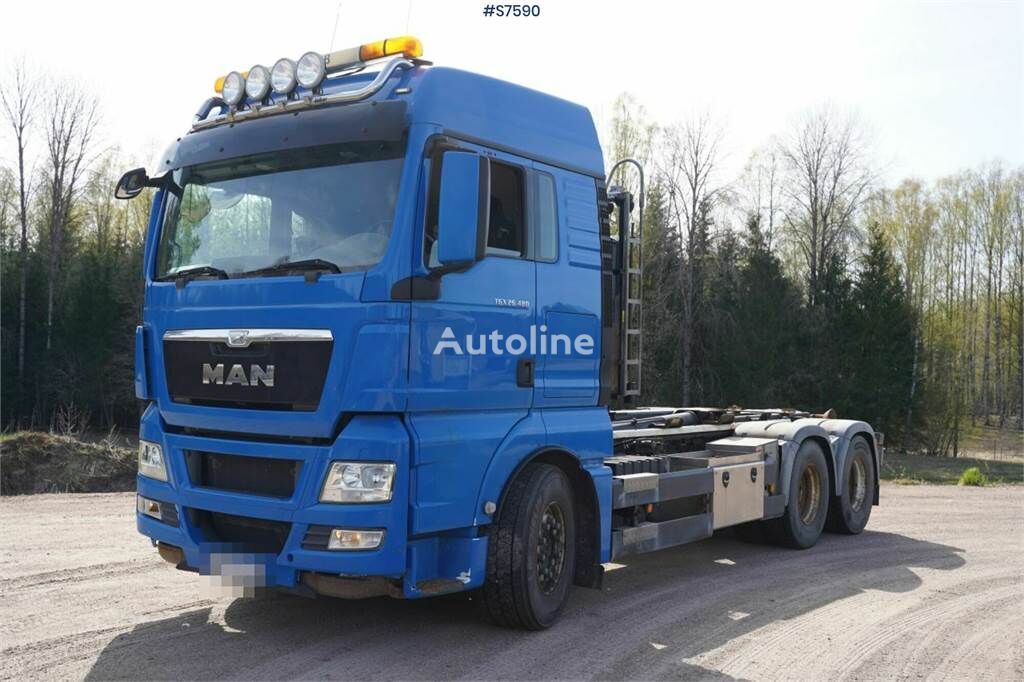 φορτηγό σασί MAN TGX 26.480 6x4, CHASSIE