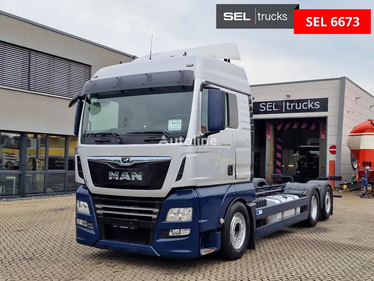 MAN TGX 26.500 6x2-4 LL ZF Intarder / Lenkachse / Liftachse chassis truck