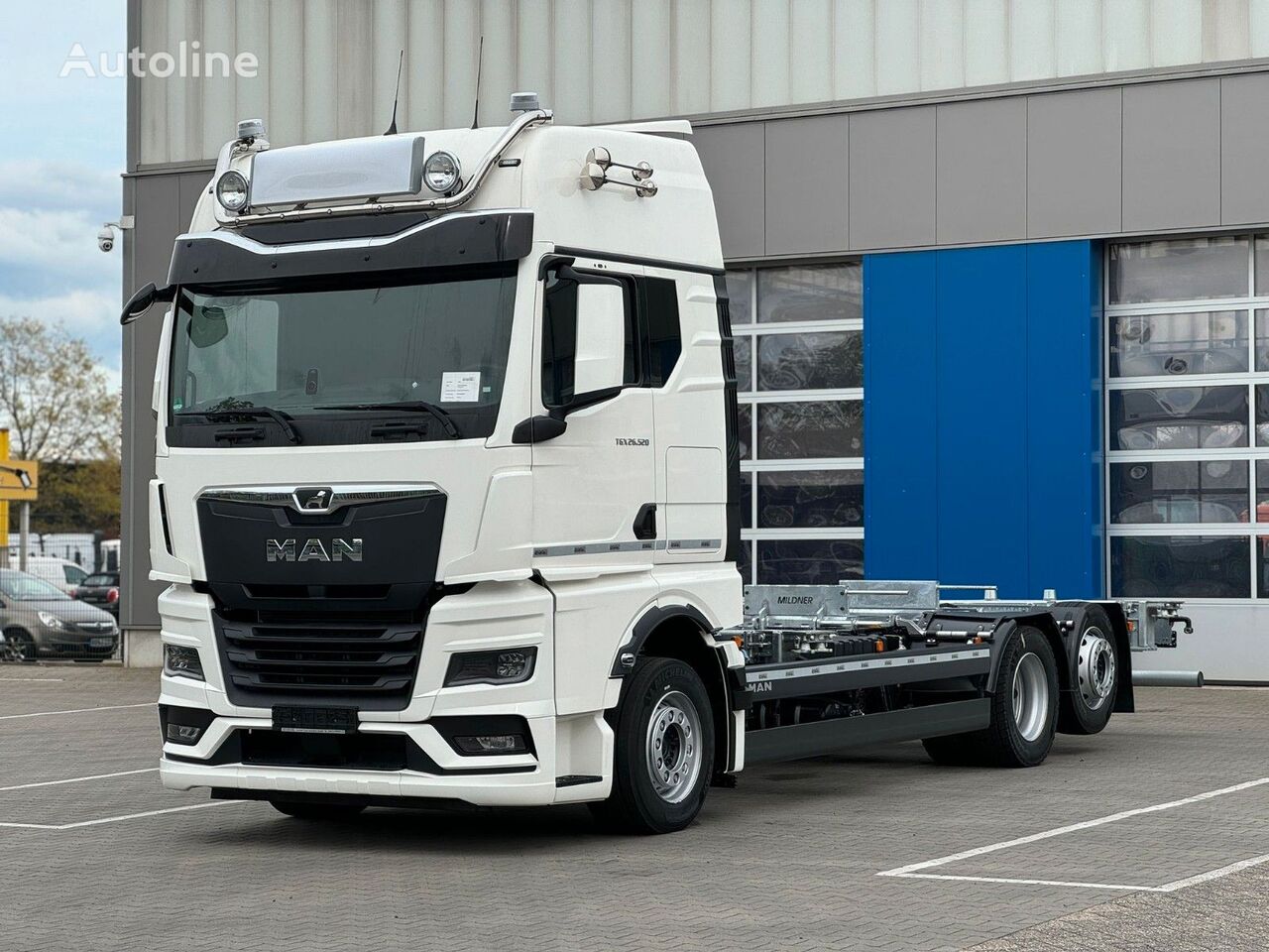 new MAN TGX 26.520 chassis truck