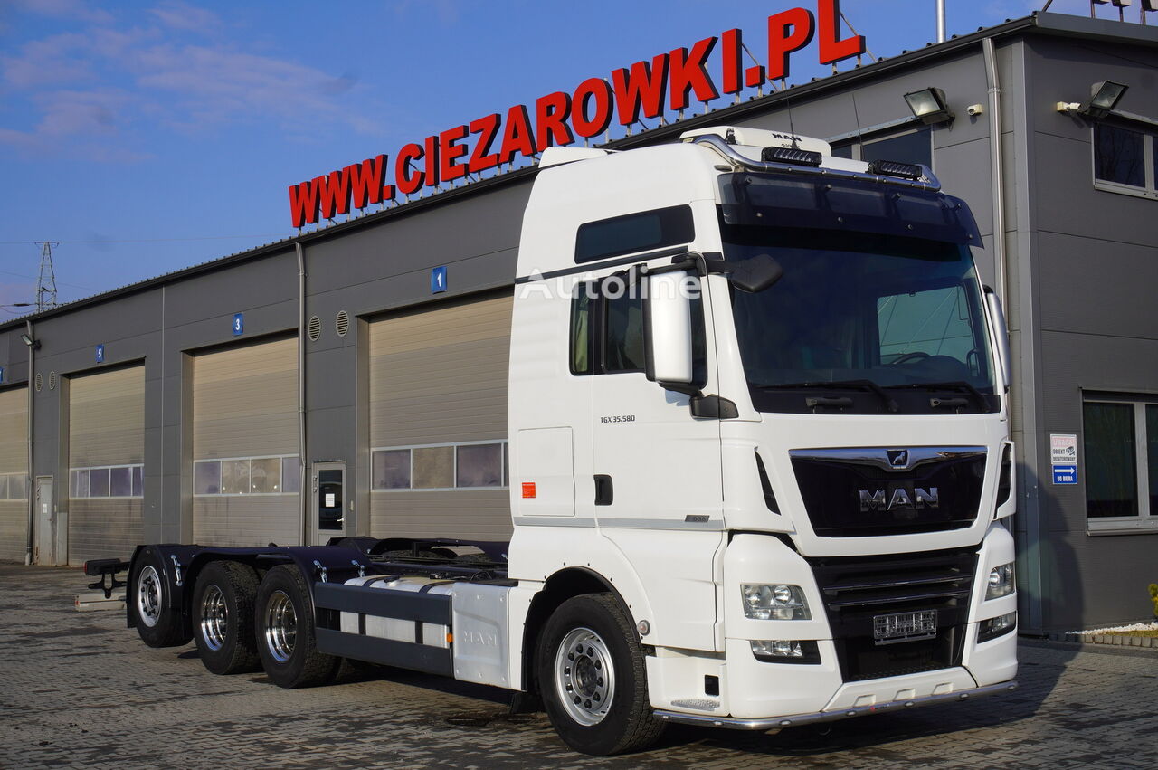 MAN TGX 35.580 E6 8x4/4 - 8.8m chassis frame chassis truck - Autoline