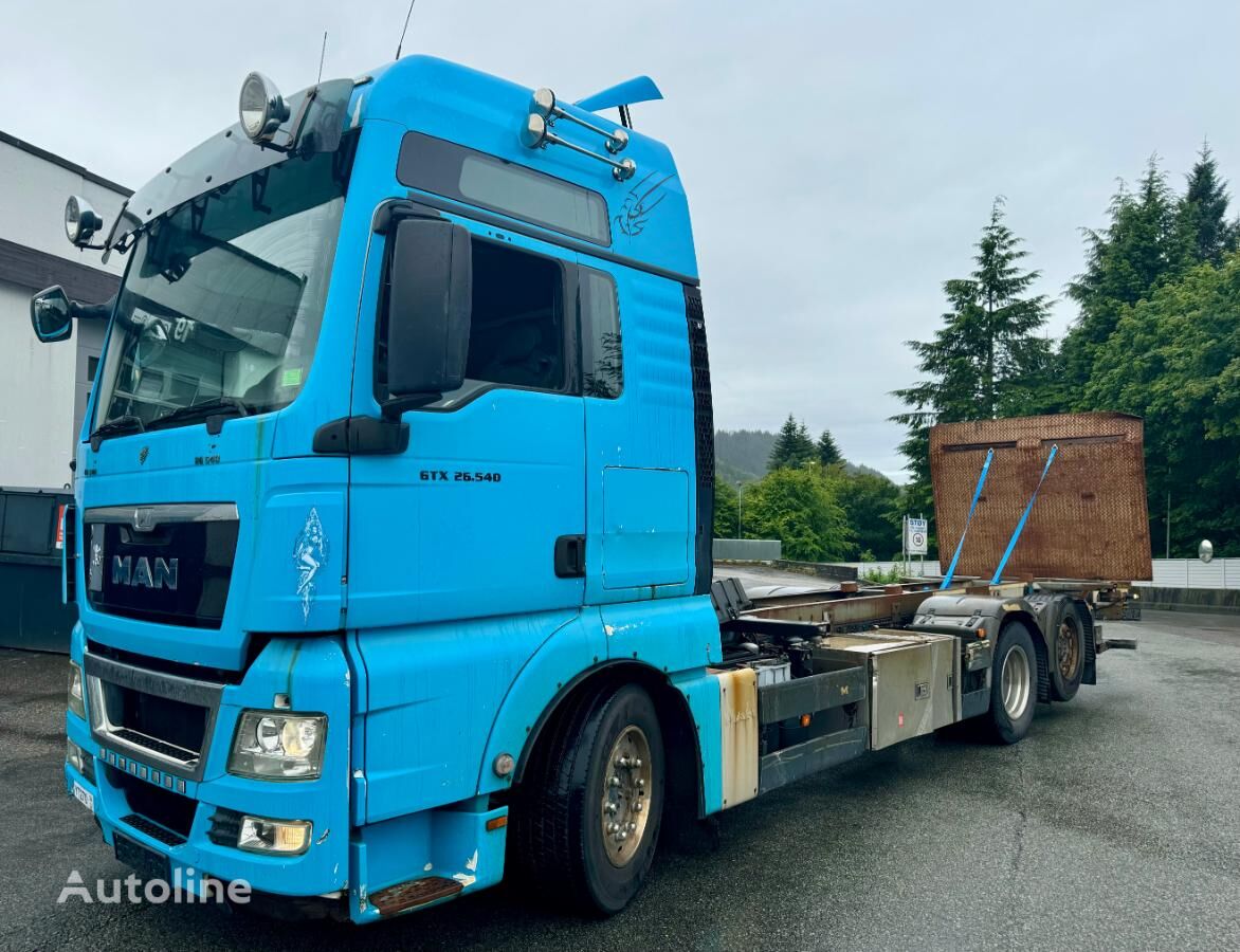 MAN TGX26.540 chassis truck