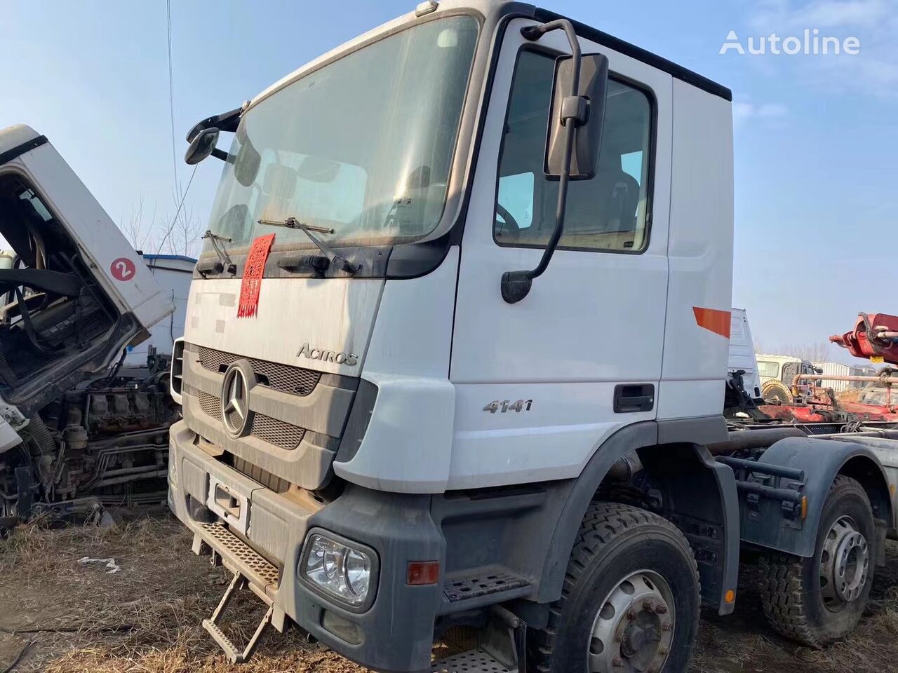 camion şasiu Mercedes-Benz 4141