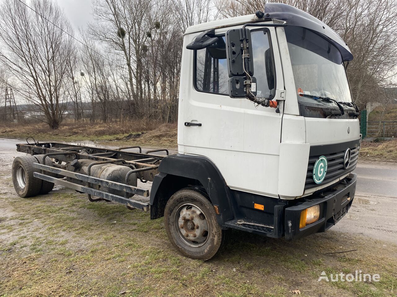 camion şasiu Mercedes-Benz 917 EcoPower resor