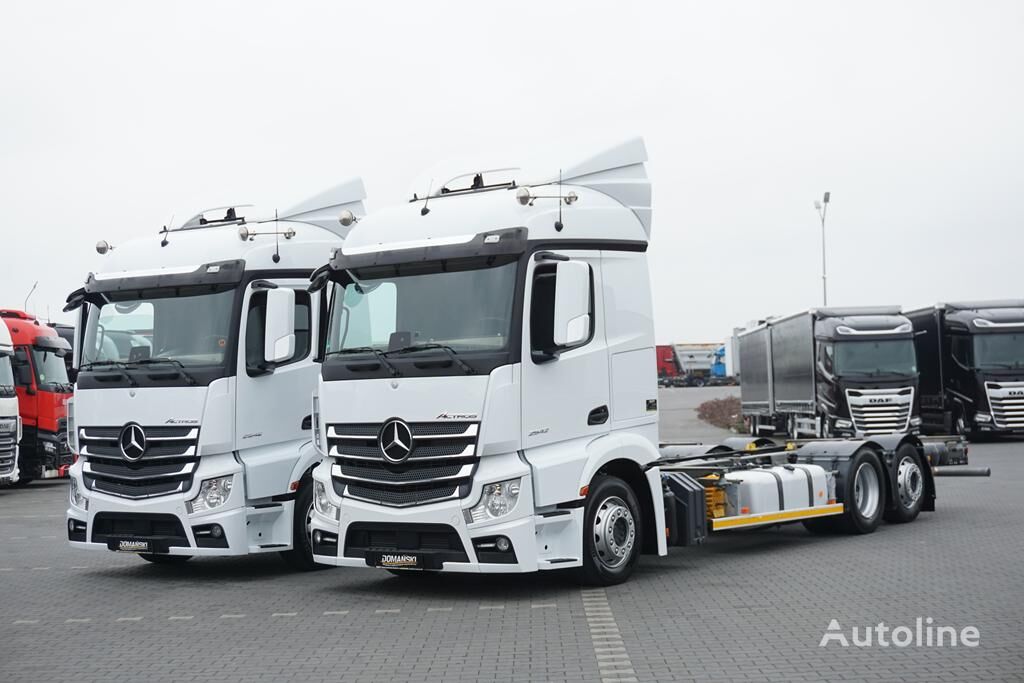 camion châssis Mercedes-Benz ACTROS / 2542 / ACC / MEGA BDF / 7,82 M