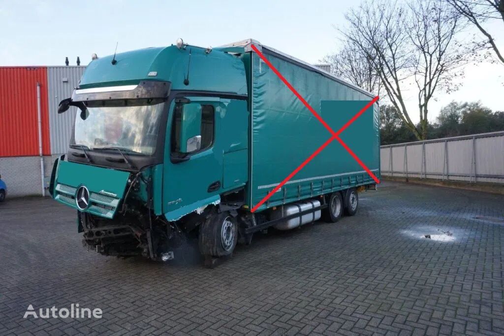 Mercedes-Benz ACTROS 2548 / RETARDER / ONLY 461779 KM / ONLY CHASSIS / DOUBLE  kamion šasija nakon udesa