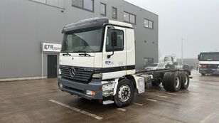 camion châssis Mercedes-Benz ACTROS 2640 (GERMAN TRUCK / CAMION D'ALLEMAGNE / 6X4 / LAMES / G