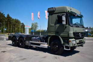 Mercedes-Benz ACTROS 3344 6x6 Chassis Twist Lock BDF LIKE NEW! Fahrgestell LKW