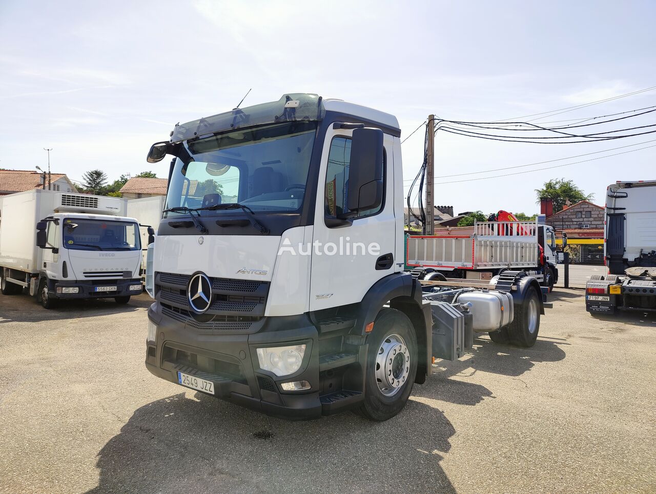 Mercedes-Benz ANTOS 1827L chassis vrachtwagen