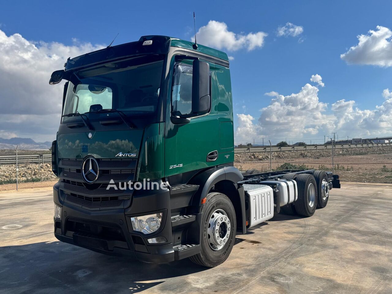 Mercedes-Benz ANTOS 2545 chassis vrachtwagen