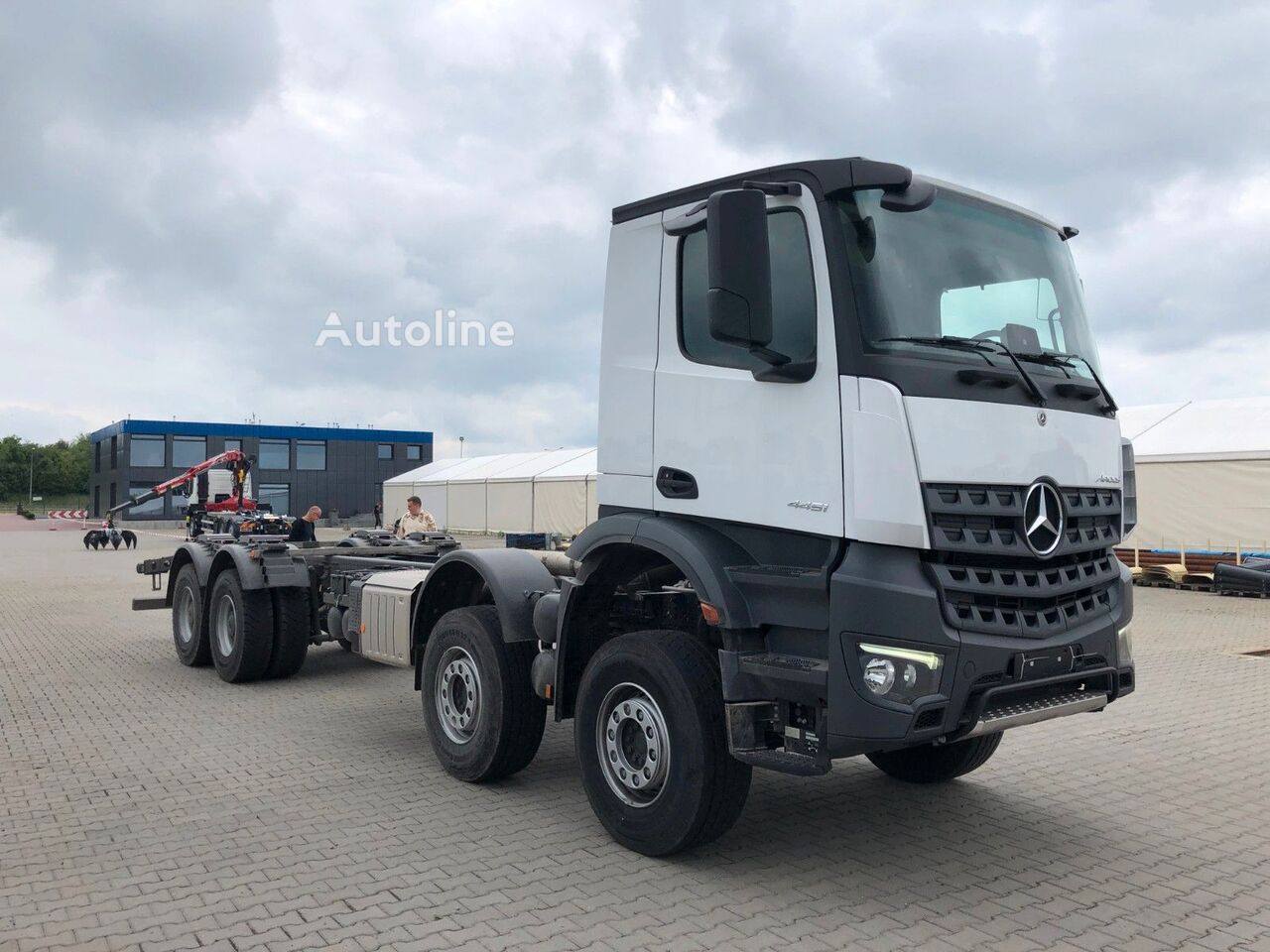 Ny Mercedes-Benz AROCS 4451 chassi lastbil - Autoline