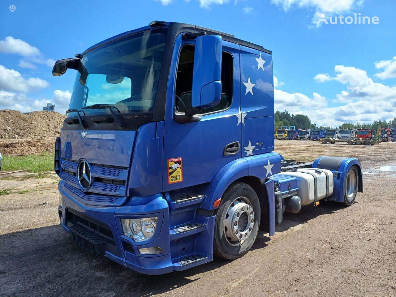 camion châssis Mercedes-Benz Actros