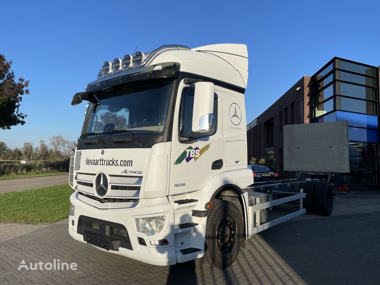 nákladní vozidlo podvozek Mercedes-Benz Actros 1835