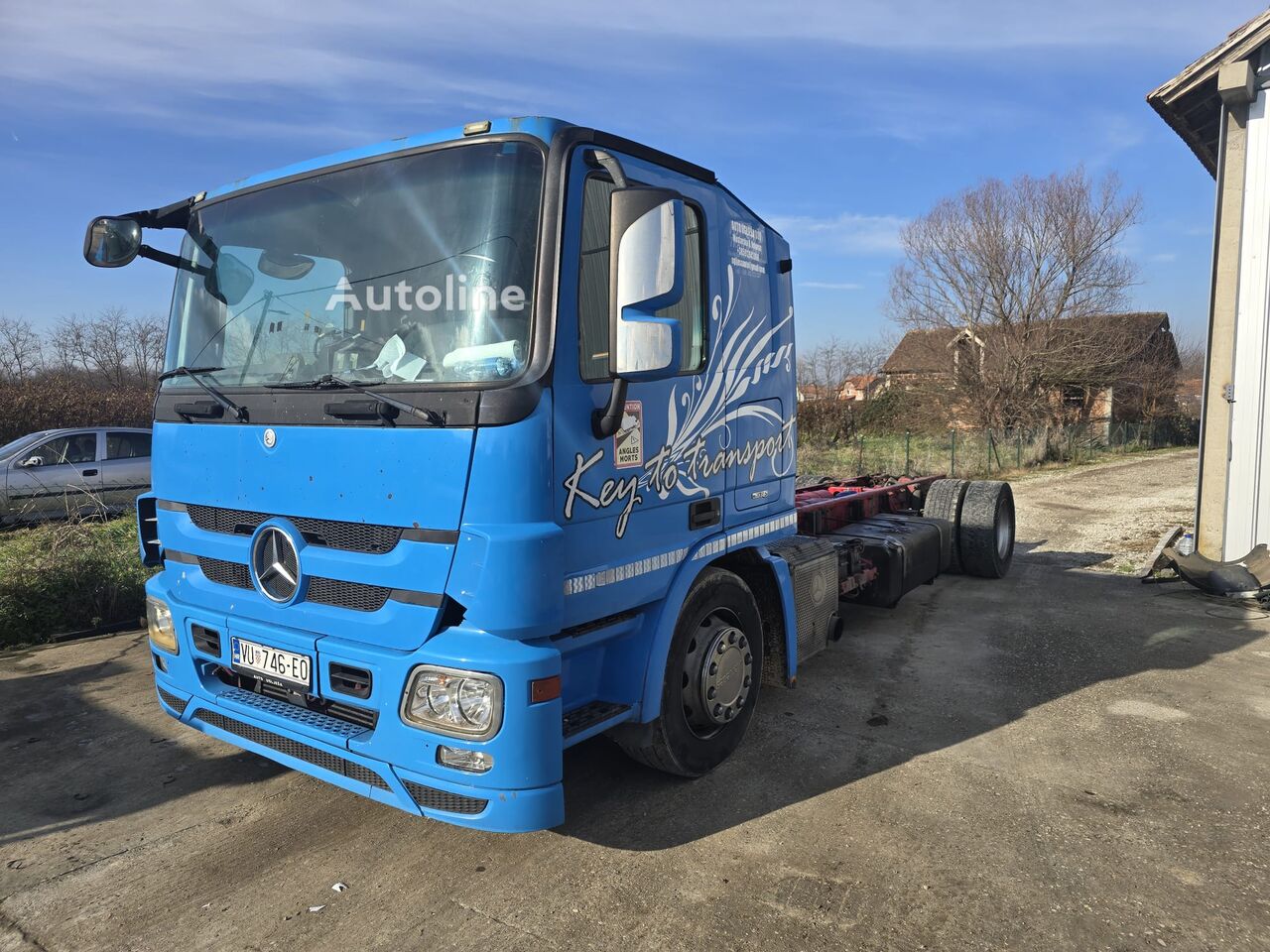 الشاسيه Mercedes-Benz Actros 1841