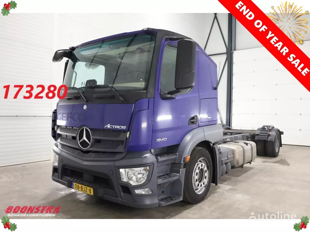 Mercedes-Benz Actros 1940 Groenewold / Kassbohrer Full Air  chassis truck