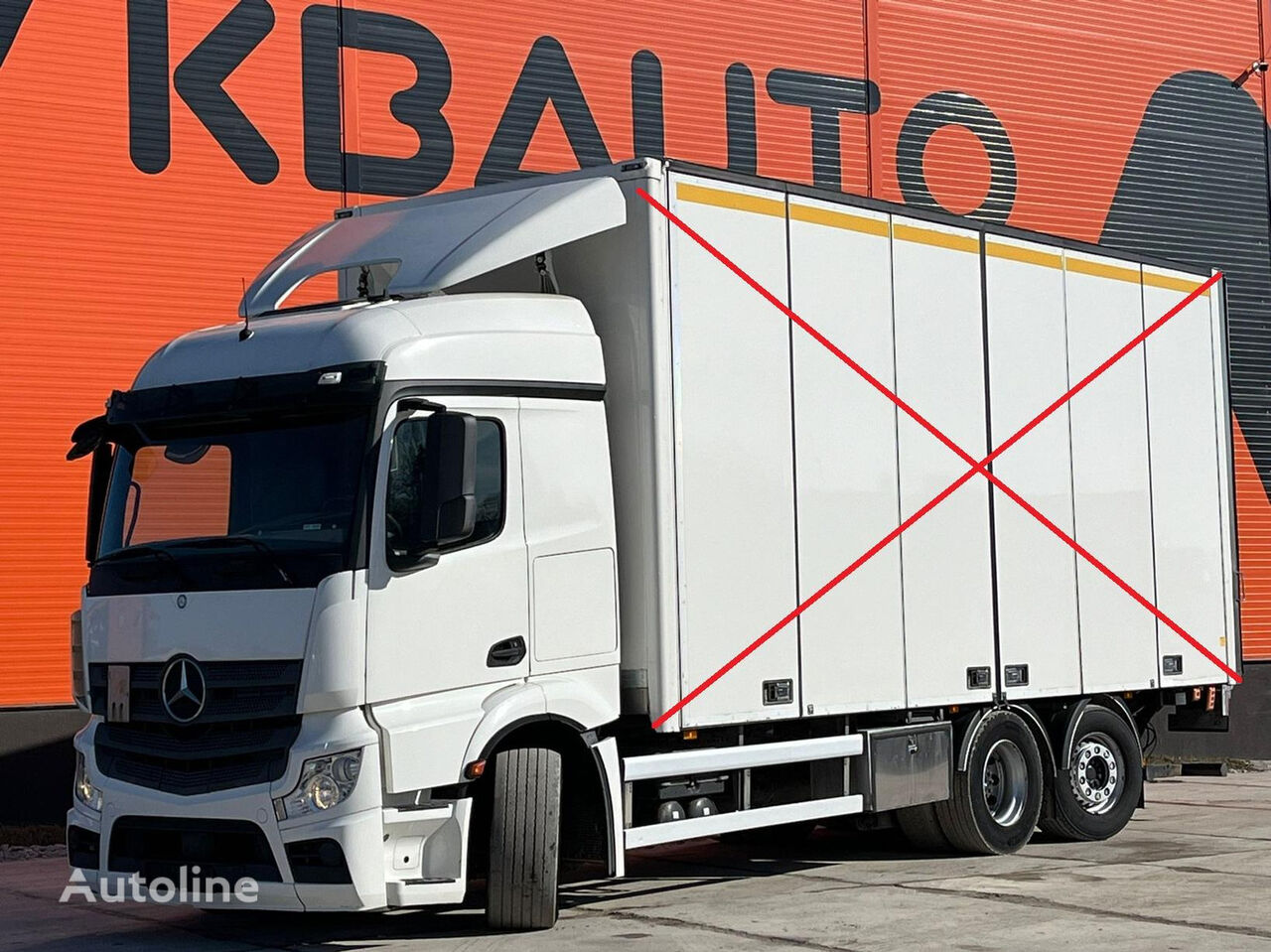 Mercedes-Benz Actros 2545 6x2*4 FOR SALE AS CHASSIS / CHASSIS L=7300 mm chassis truck