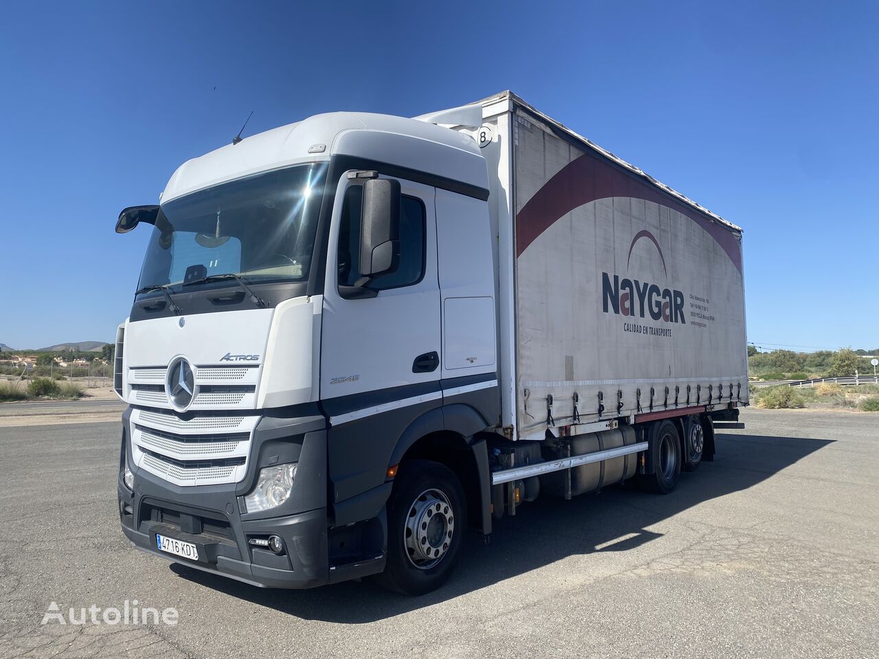 Mercedes-Benz Actros 2545 BDF cajas intercambiables  camión chasis