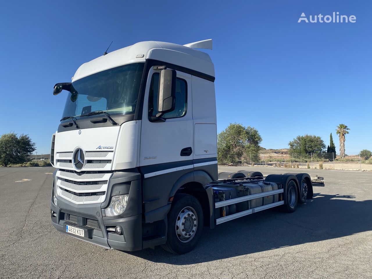 Mercedes-Benz Actros 2545 BDF cajas intercambiables  camión chasis