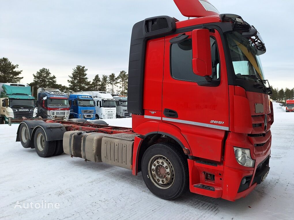 камион шаси Mercedes-Benz Actros 2551