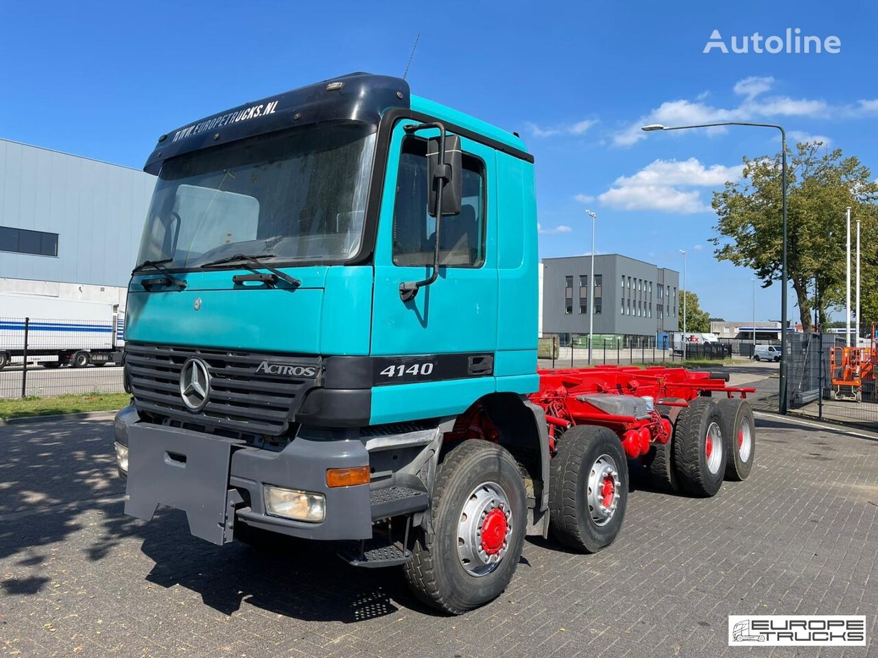 грузовик шасси Mercedes-Benz Actros 3240 Full Steel - Manual gearbox - Airco - PTO - T05058