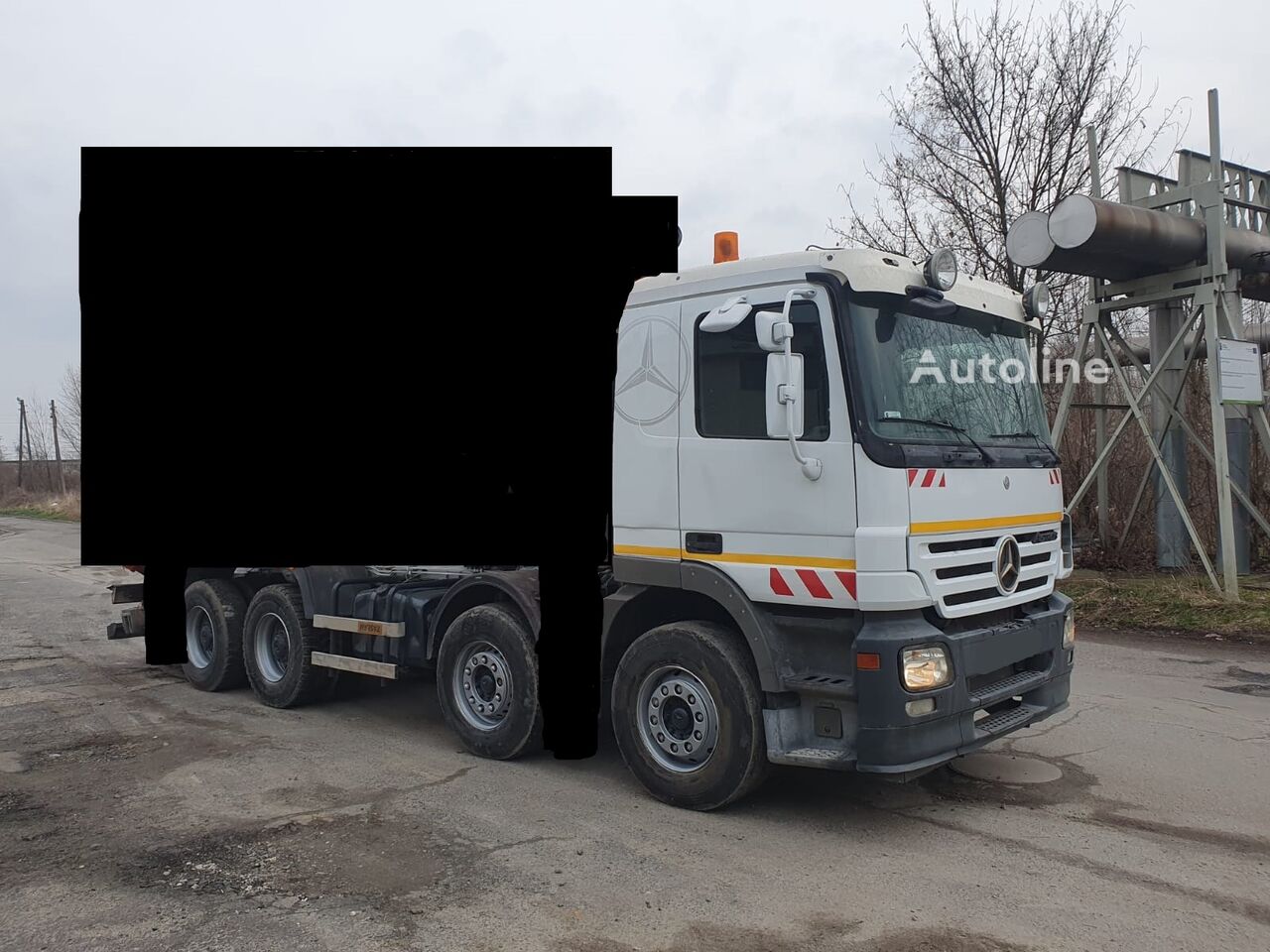 грузовик шасси Mercedes-Benz Actros 3244 8x4, 2006year, 224 000km 440hp, EPS gearbox, air con