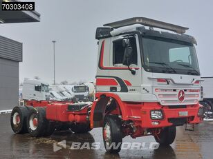 Mercedes-Benz Actros 3346 Actros 6X6 6x6 chassis Big-Axle Steel suspension Sem Fahrgestell LKW