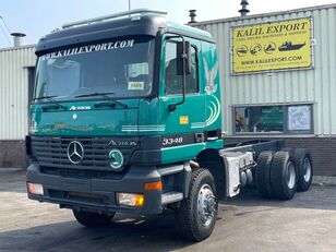 xe tải chassis Mercedes-Benz Actros 3348 Actros Long Chassis 6x6 V8 EPS Full Spring Big Axle