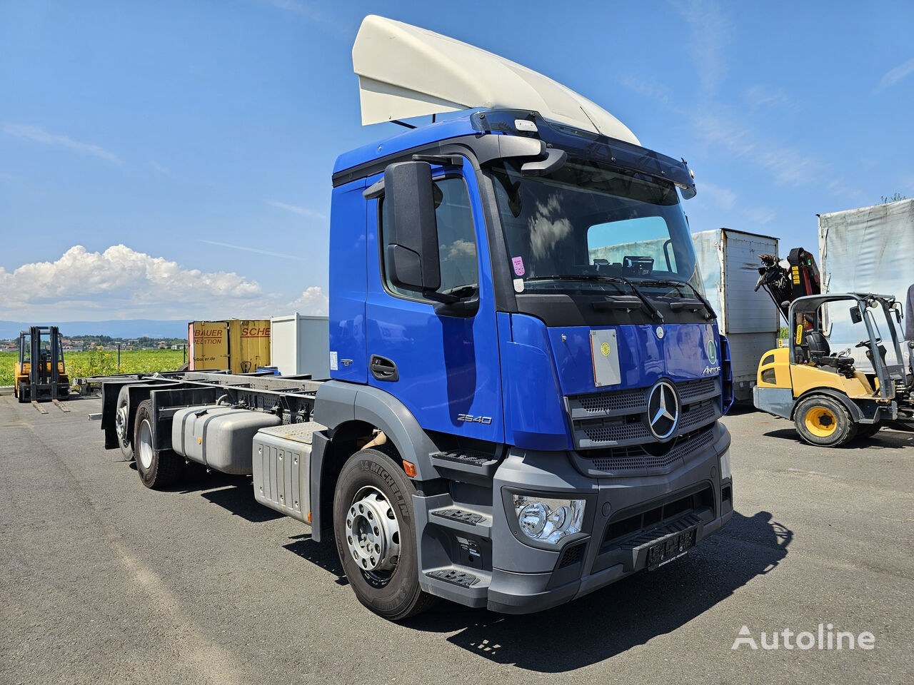 камион шаси Mercedes-Benz Antos 2540 6x2 Euro 6