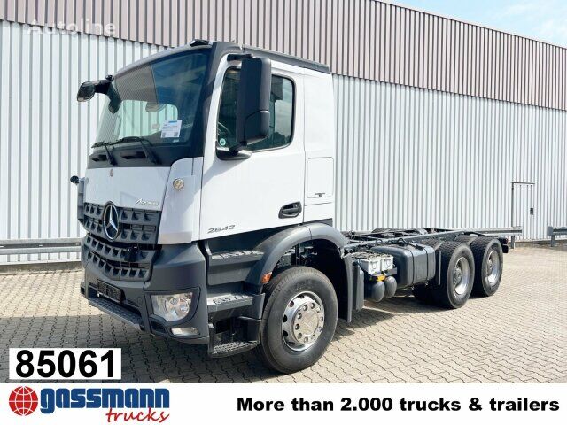 xe tải chassis Mercedes-Benz Arocs 2642 K 6x4, Retarder, Motorabtrieb